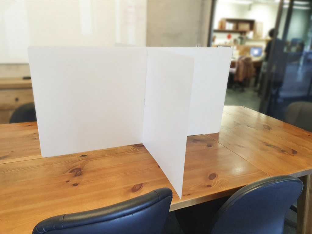 desk painting partition