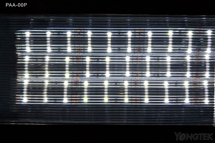 yongtek prism line diffuser plate light effect