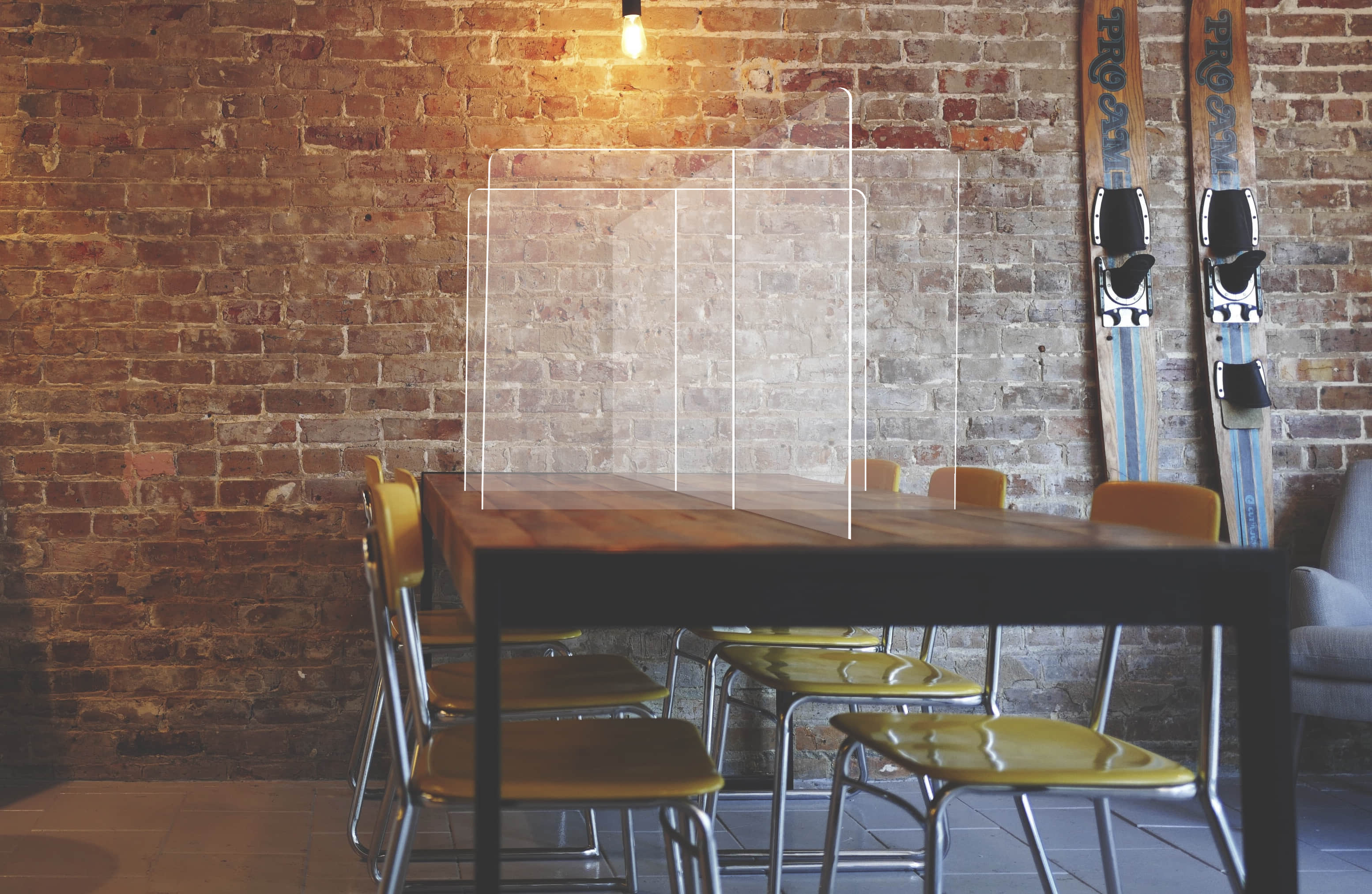 desk painting partition