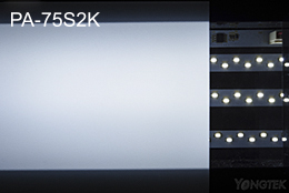 PA-75S2K double matte diffuser light effect